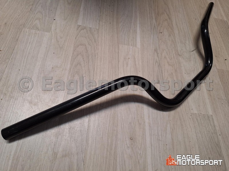 Stuur zwart, 22mm, 12cm hoog